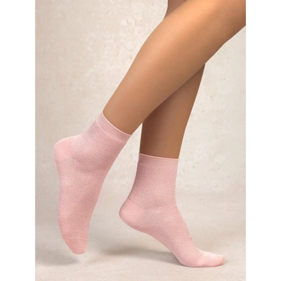 BLEU FORET Satin Socken  