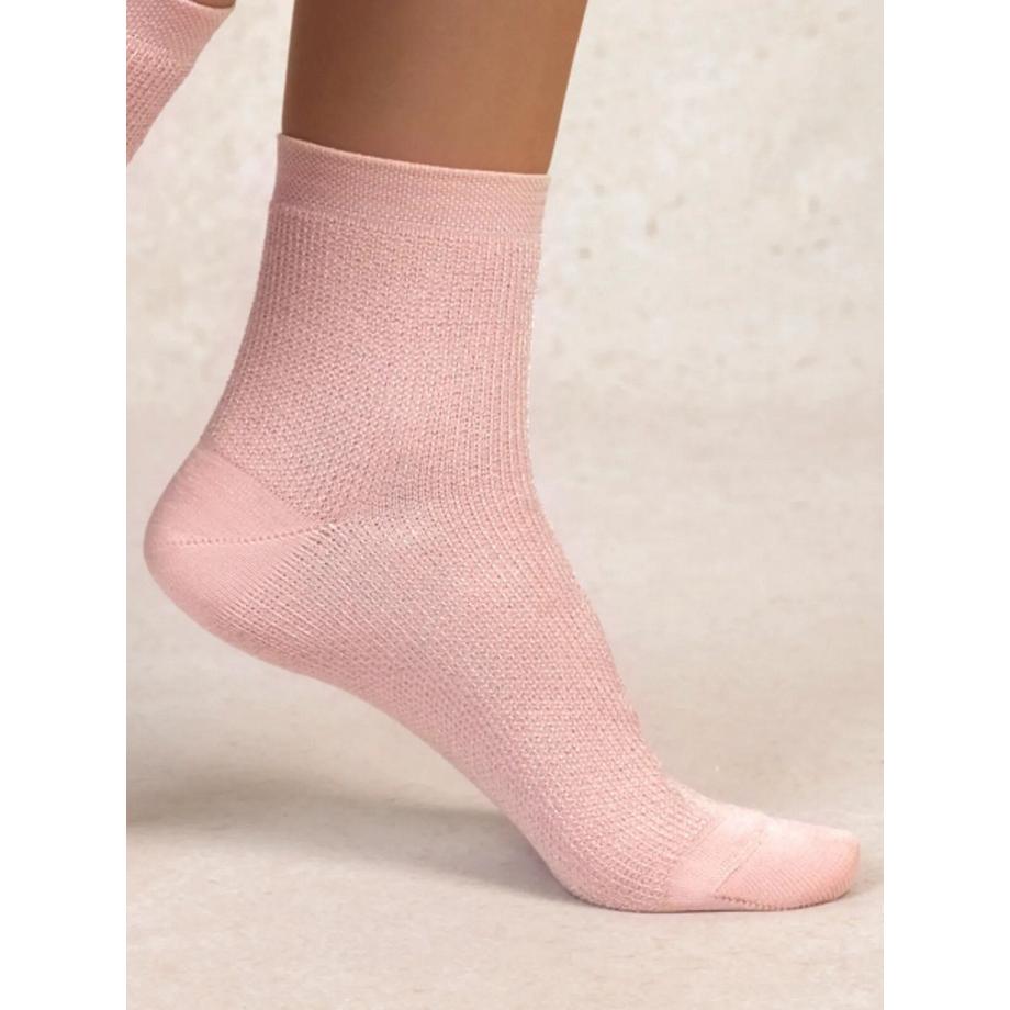 BLEU FORET Satin Socken  