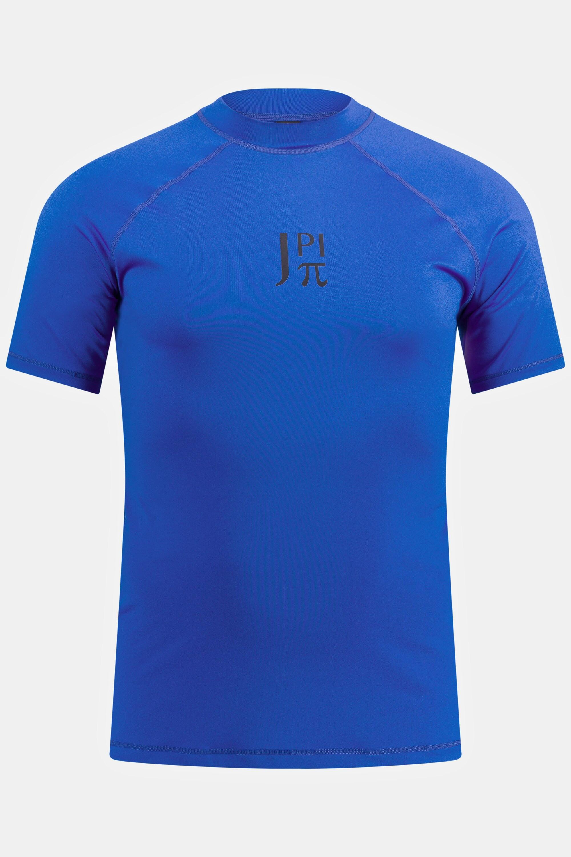 JP1880  Schwimmshirt, Halbarm, Stehkragen, UV-Schutz 