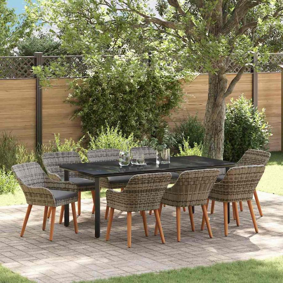 VidaXL Arredamento da Giardino Polyrattan  