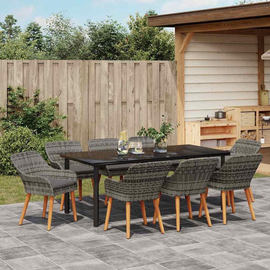 VidaXL Arredamento da Giardino Polyrattan  