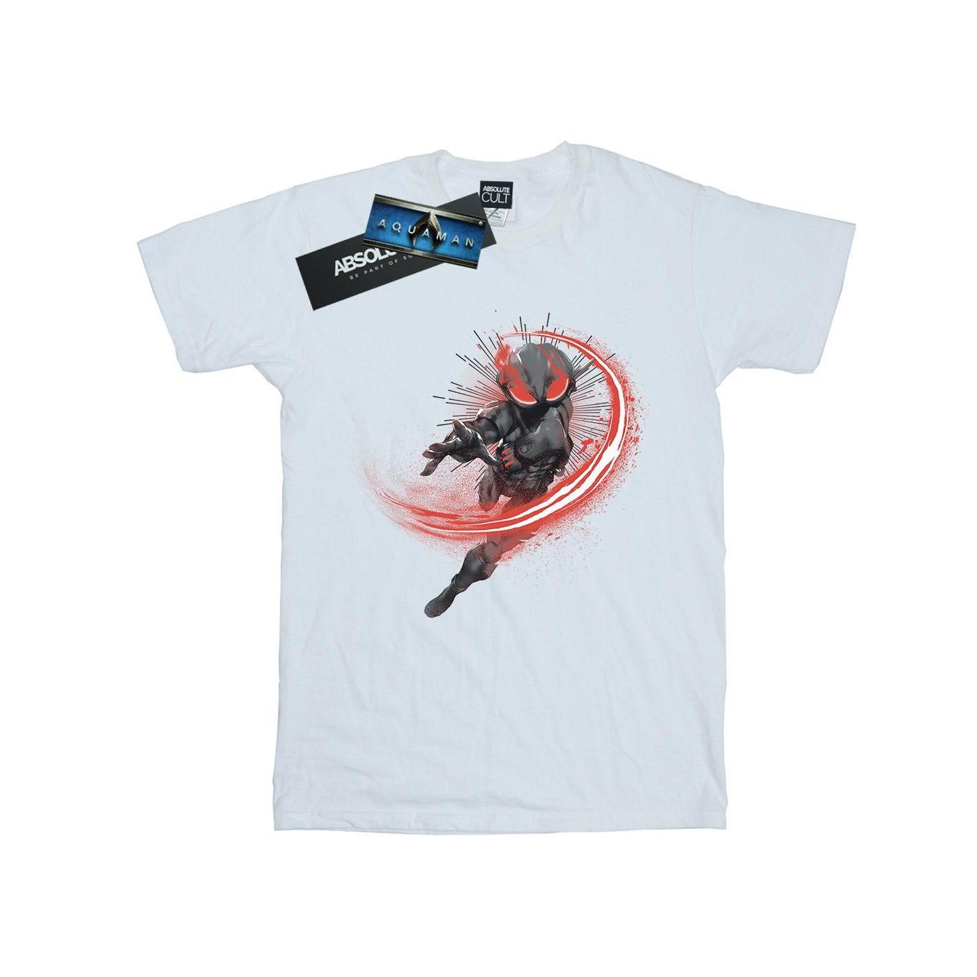 Image of Aquaman Black Manta Flash Tshirt Herren Weiss L