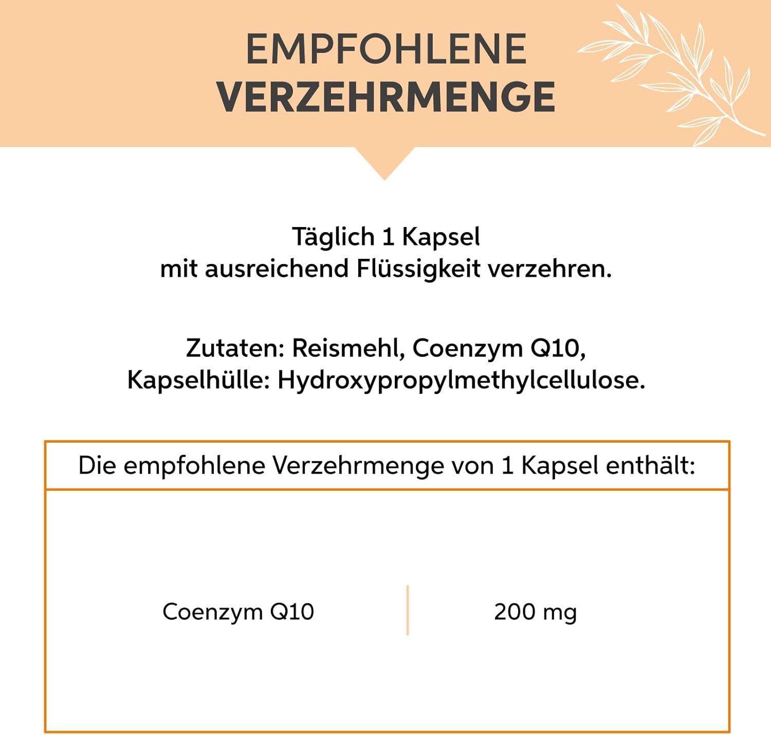 Eltabia  Coenzym Q10 Kapseln | 200mg 