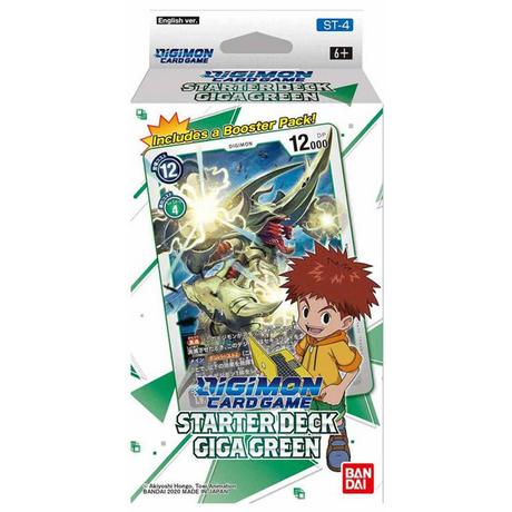 Bandai  Starter Deck Giga Green ST-4 - Digimon Card Game 