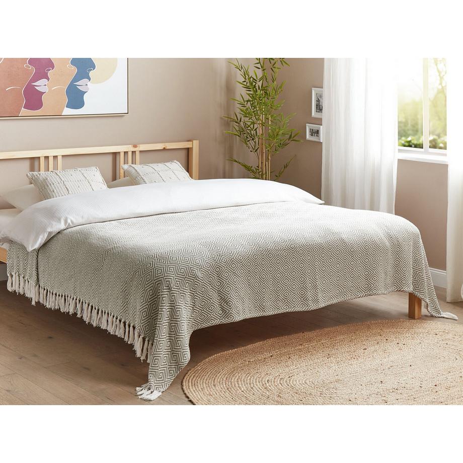 Beliani TOUTLI Couvre-lit en Coton  