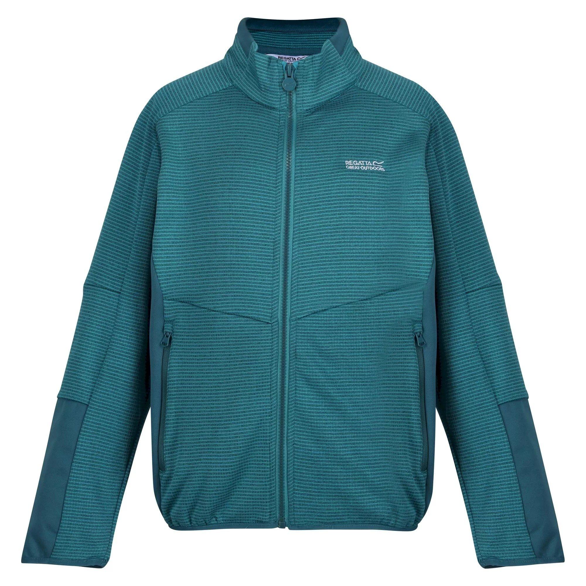 Image of Highton Iii Fleecejacke Durchgehender Reißverschluss Jungen Blau 140