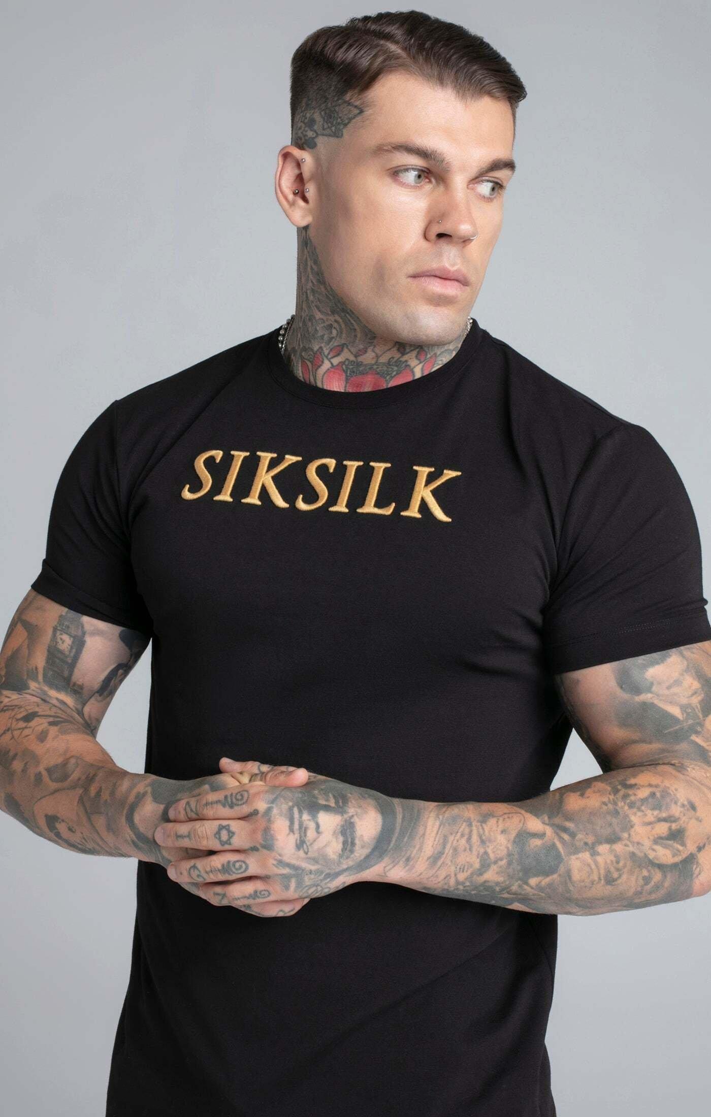 Sik Silk  T-Shirts Muscle Fit T-Shirt 