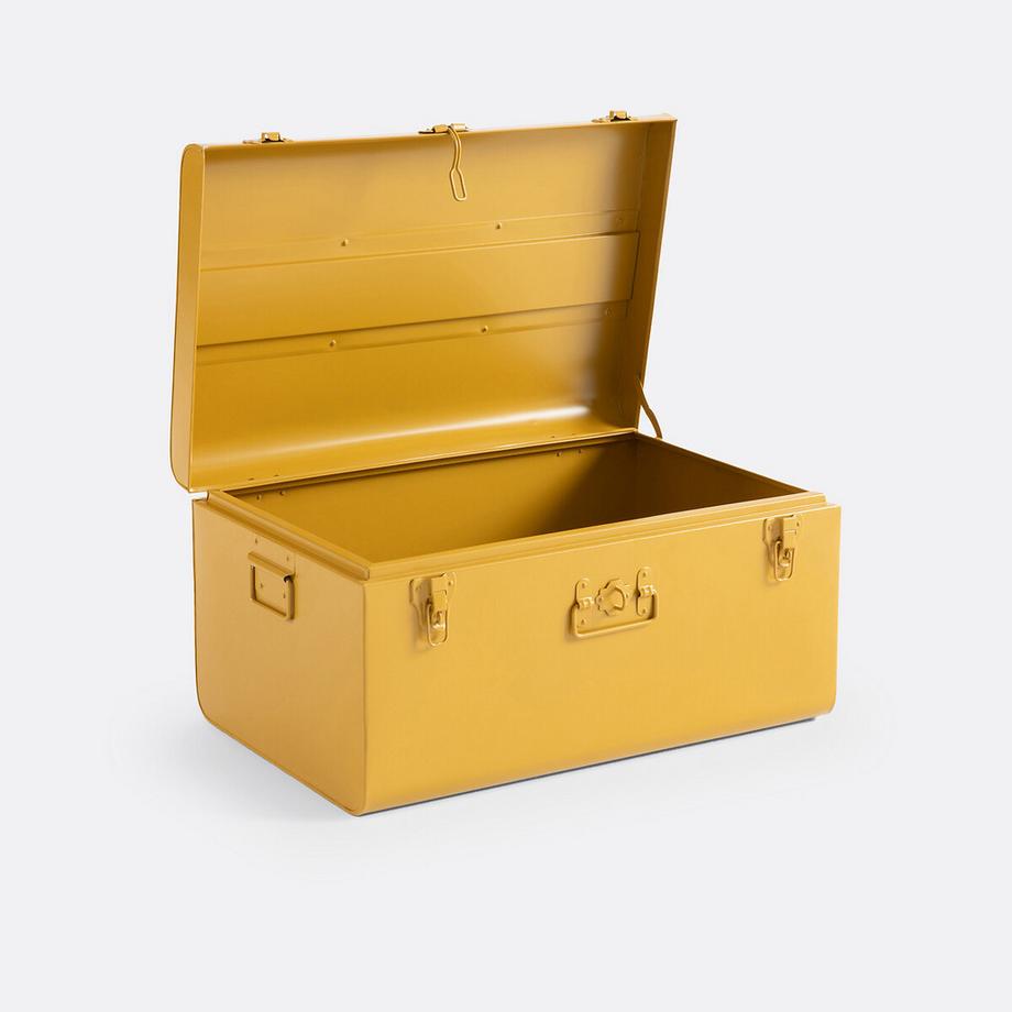 La Redoute Intérieurs Malle de rangement en métal acier  