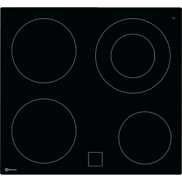 Electrolux GK56PO Schwarz Integriert Keramik 4 Zone(n)