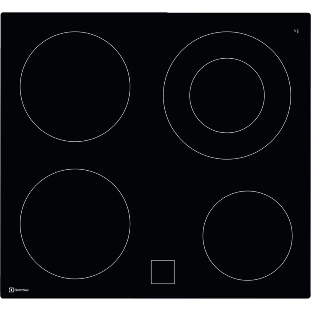 Electrolux GK56PO Schwarz Integriert Keramik 4 Zone(n)