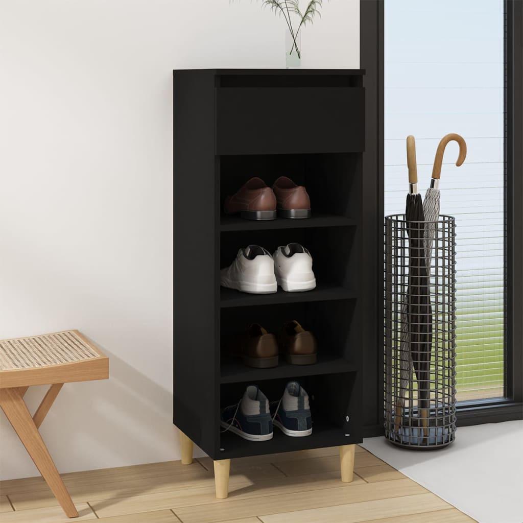 VidaXL Armoire à chaussures bois d'ingénierie  