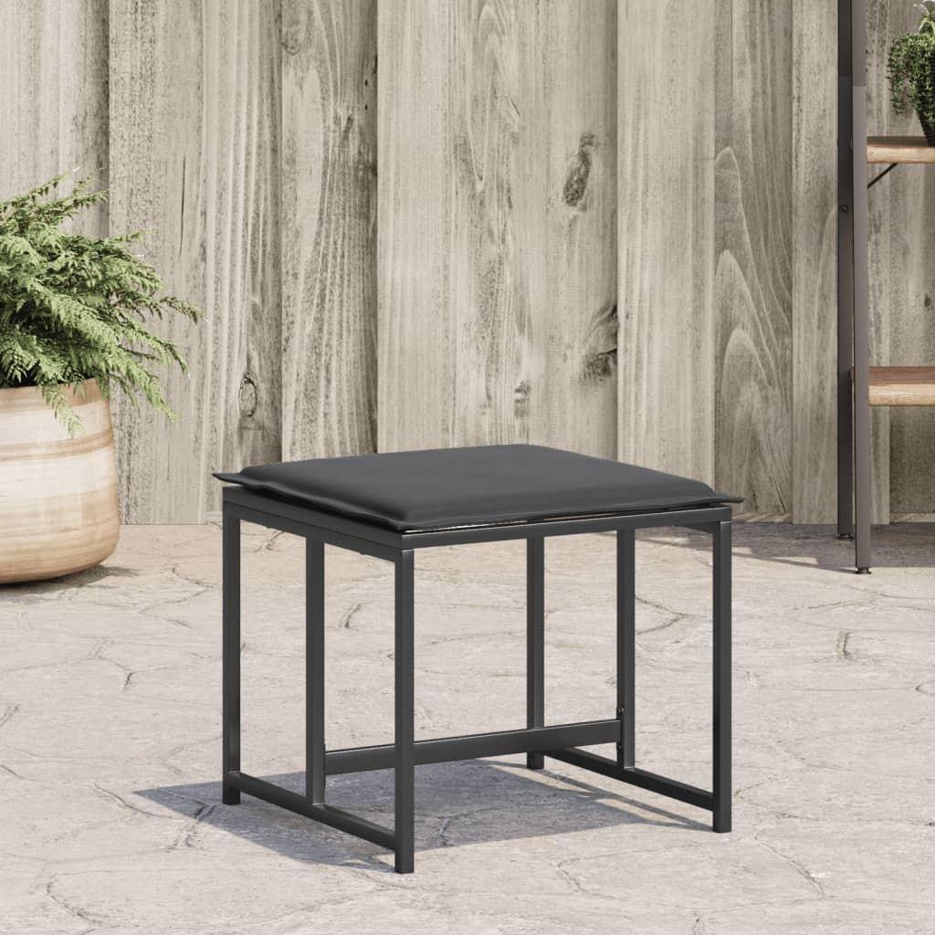 VidaXL  Tabouret de jardin acier 