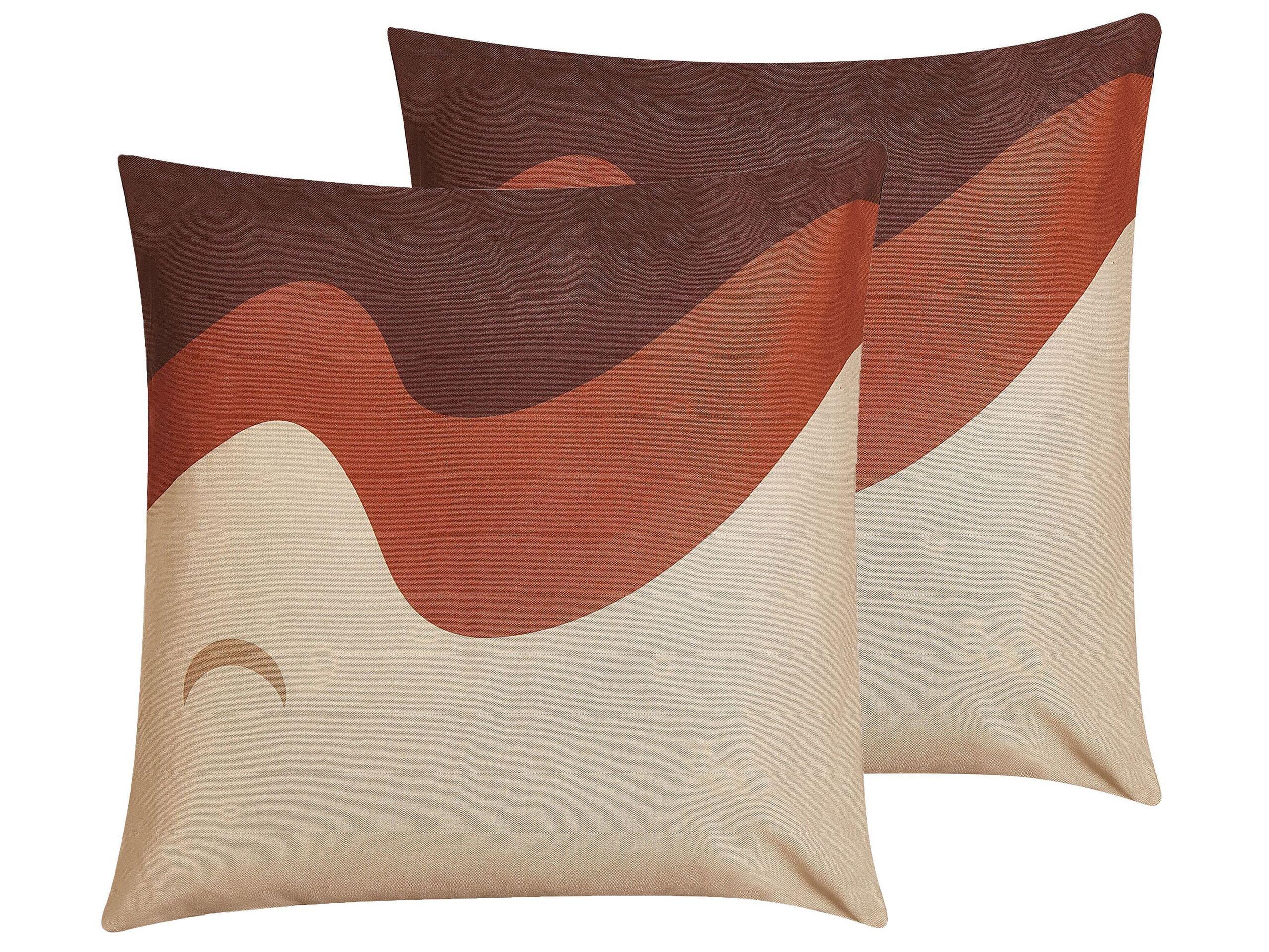 Image of Kissen 2er Set aus Polyester Modern FESTUCA Kissen 2er Set aus Polyester Modern FESTUCA