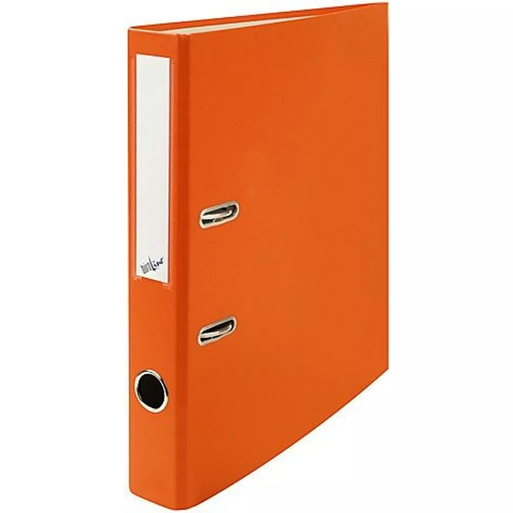 BÜROLINE – Ordner 4cm 670007 orange A4, 21cm