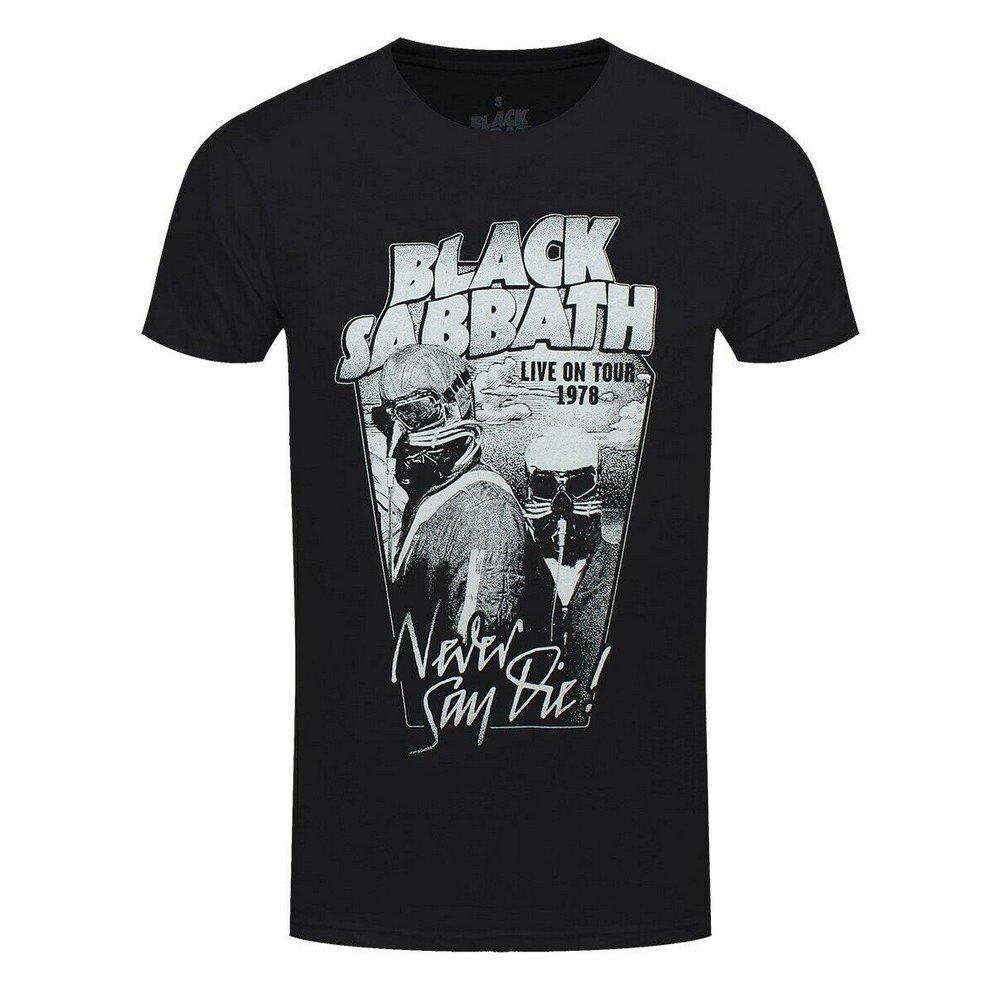 Image of Never Say Die Tshirt Damen Schwarz M