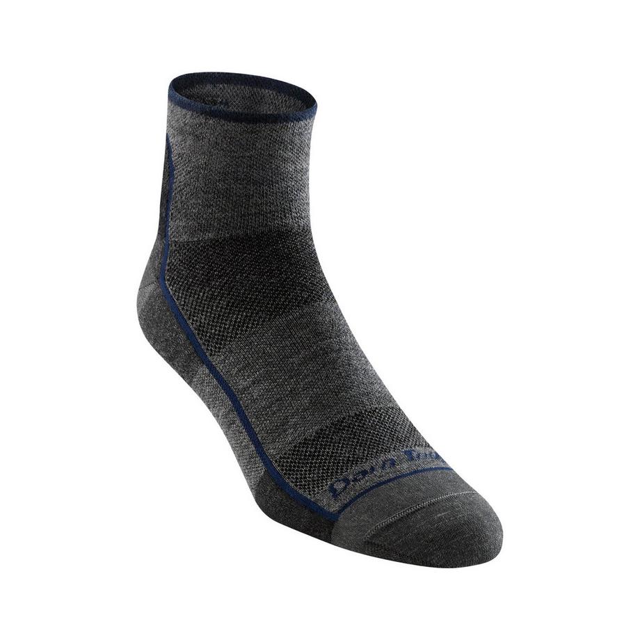 Darn Tough Vermont  Calze Uomo Quarti Running Leggere in Lana Merino Senza Cuciture 