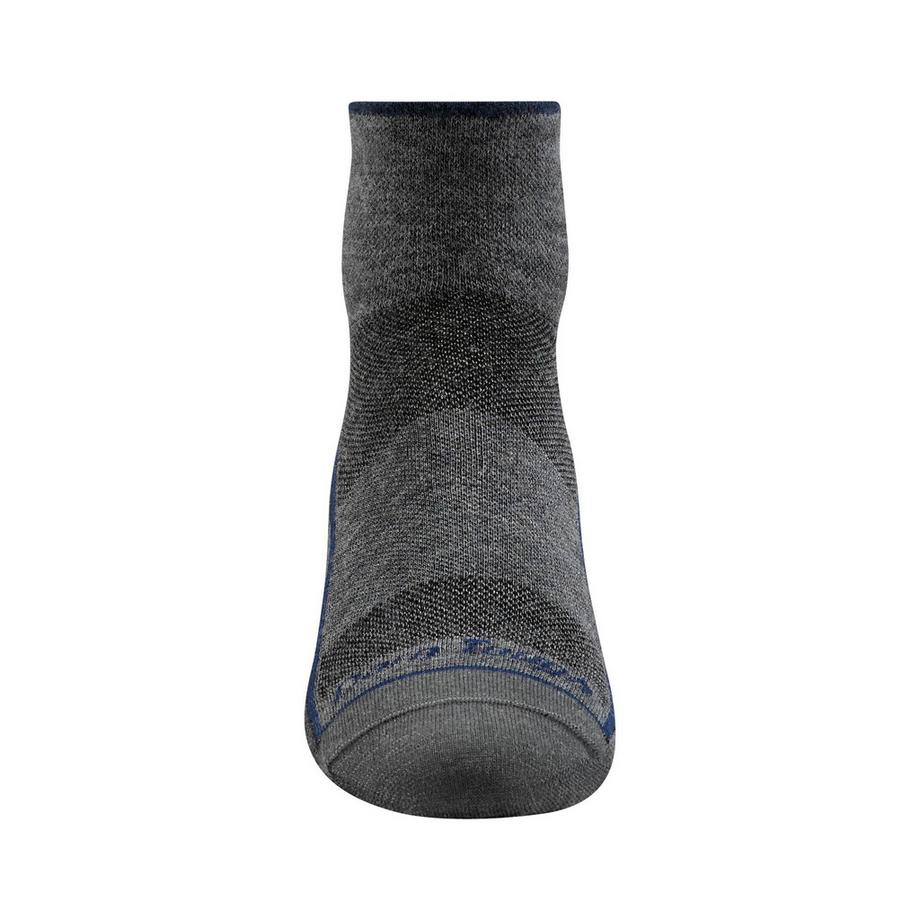 Darn Tough Vermont  Calze Uomo Quarti Running Leggere in Lana Merino Senza Cuciture 