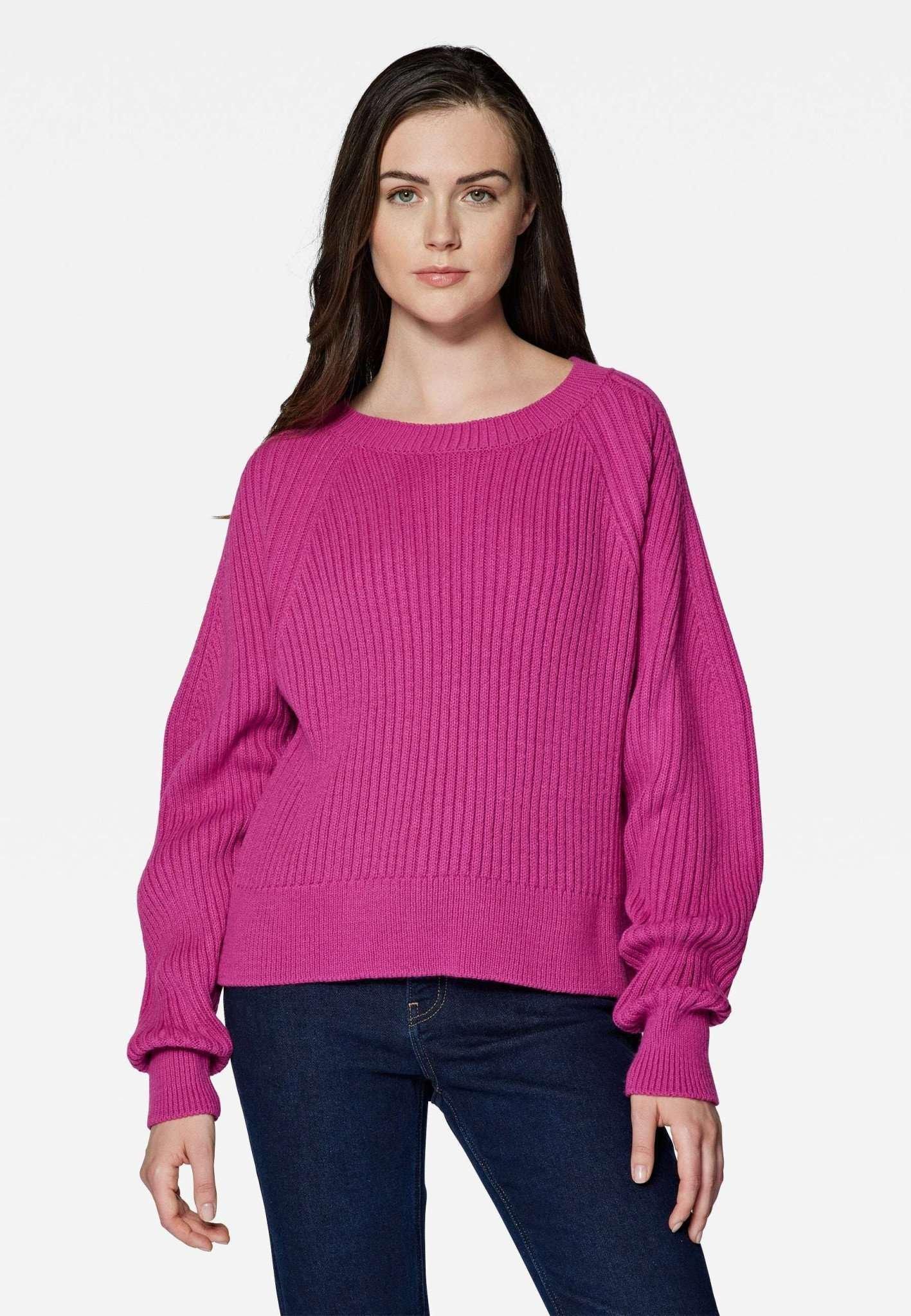 Image of Pullover Crew Neck Sweater Damen Pink XS