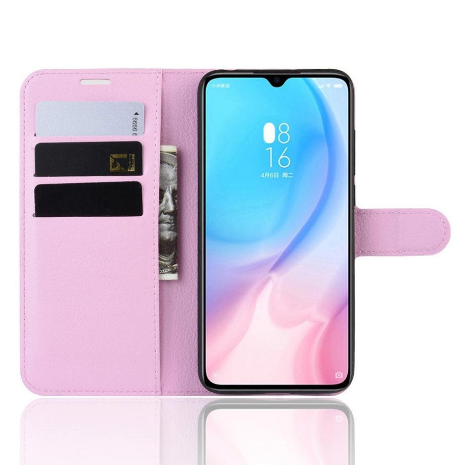 Cover-Discount  Xiaomi Mi 9 Lite - Leder Etui Hülle Mit Kartenfächern 