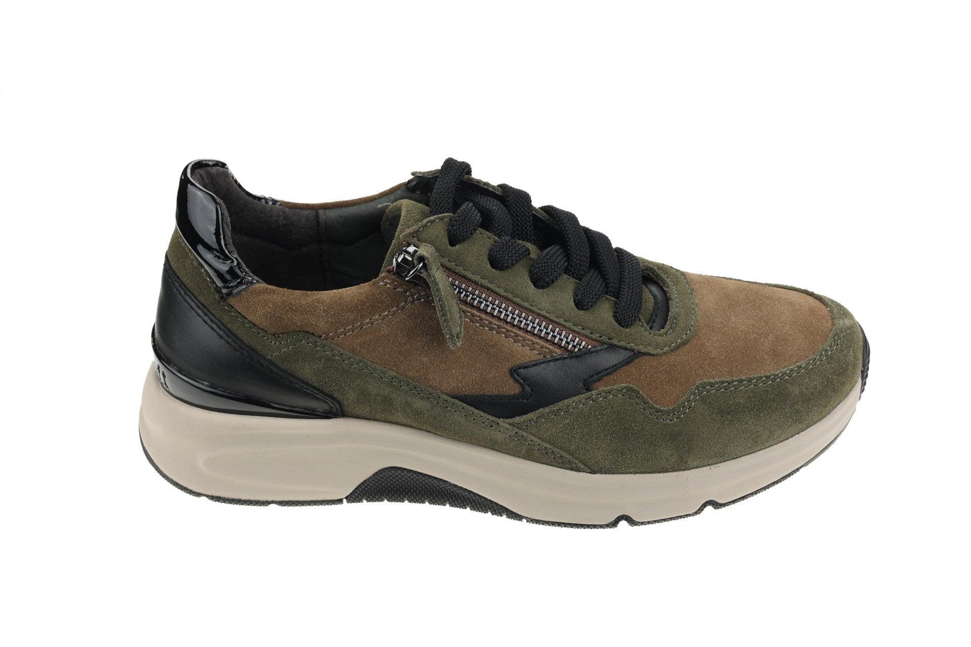 Image of Wildleder Wandersneaker Damen Grün 38.5