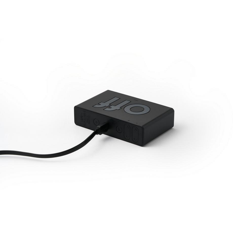 LEXON Radio réveil Lexon Flip Classique noir  