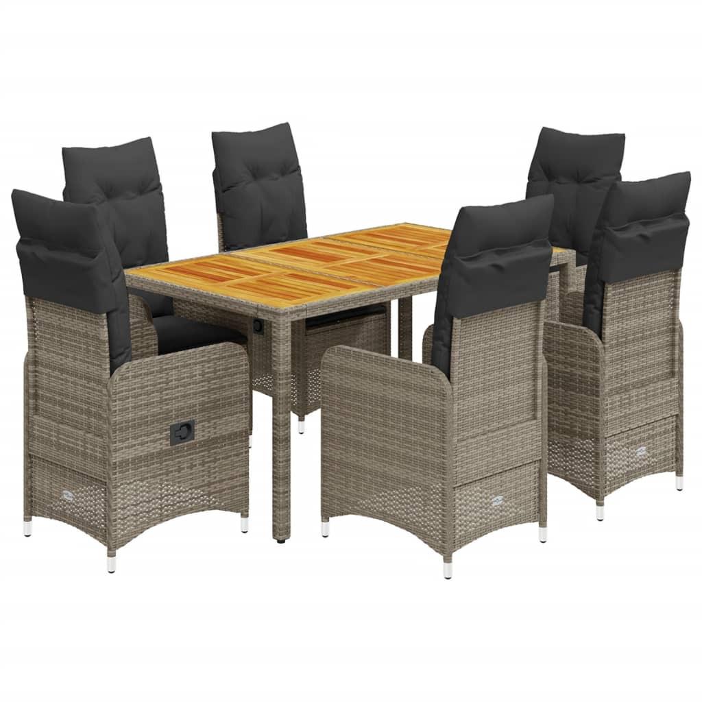 VidaXL Bistro set poly-rattan  