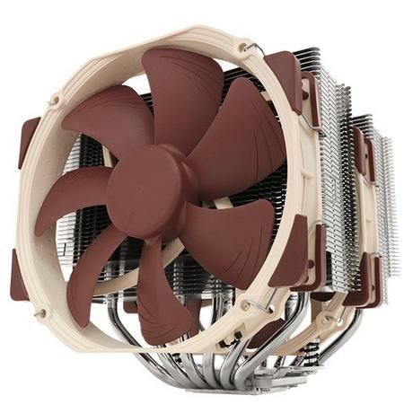 Noctua  NH-D15 SE-AM4 système de refroidissement d’ordinateur Processeur Refroidisseur Beige, Marron, Acier inoxydable 