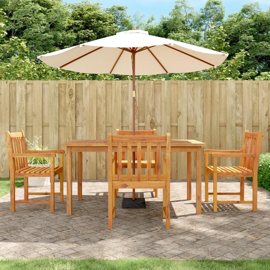 VidaXL set da pranzo da giardino Legno di acacia  