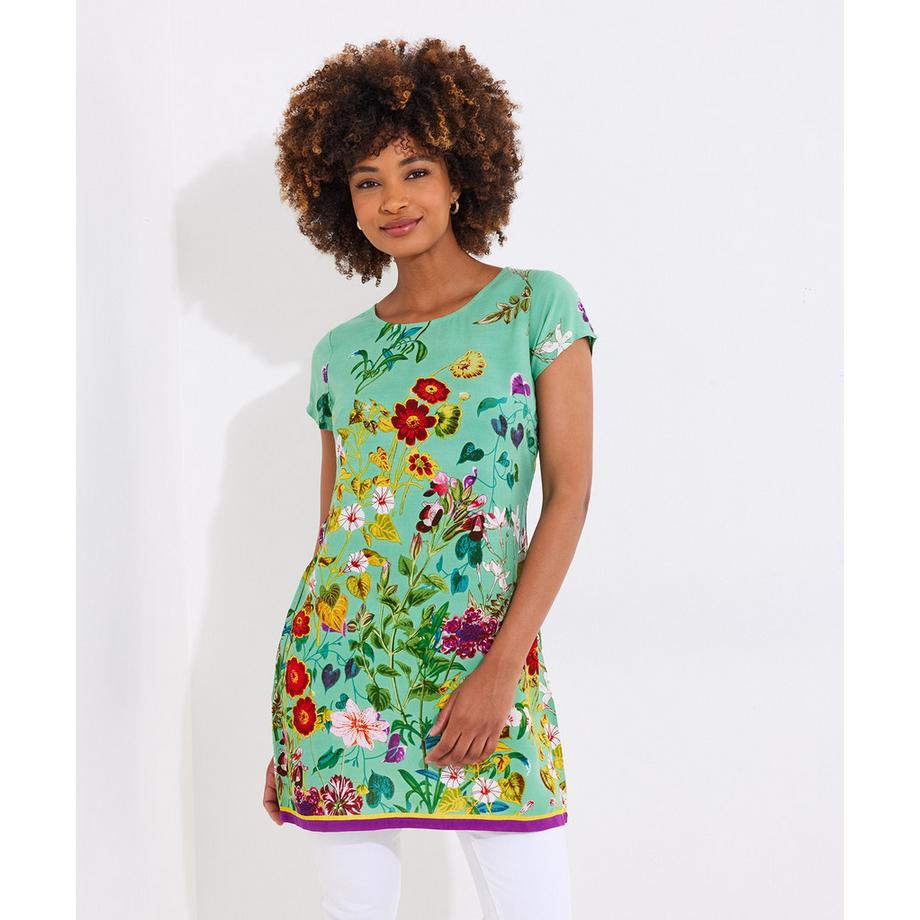 Joe Browns Tunica Floreale Girocollo  