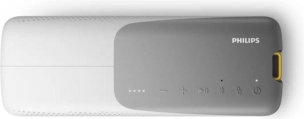 PHILIPS  TAS7807W/00, Bluetooth Speaker weiss, wasserfest, 24h Akku 