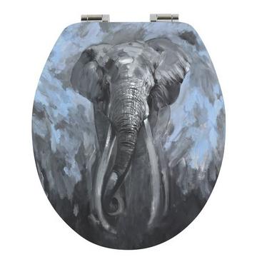 Toilettensitz MDF ELEPHANT – Edelstahlscharniere