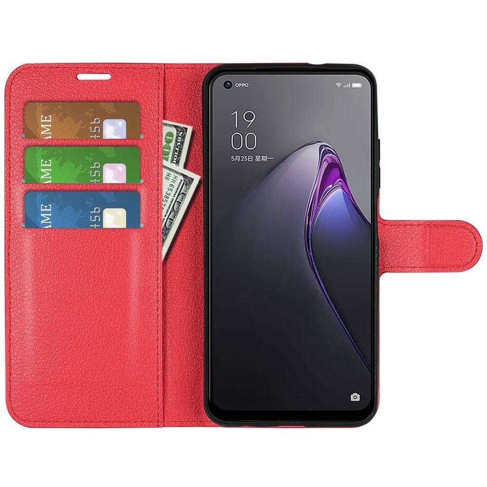 Cover-Discount  OPPO Reno8 - Leder Etui Hülle 