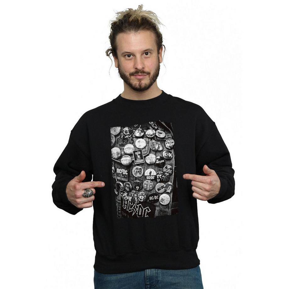 AC/DC ACDC Badges Sweatshirt  