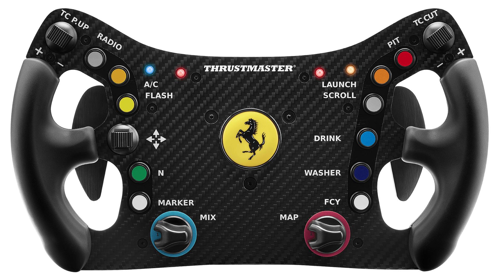 THRUSTMASTER  Ferrari 488 GT3 Nero Volante Analogico/Digitale PC 