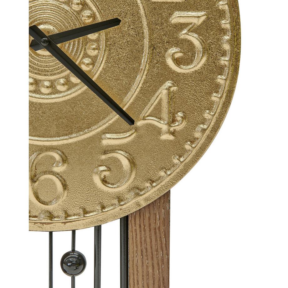 Beliani Wanduhr aus Eisen Retro NOBELIUM  