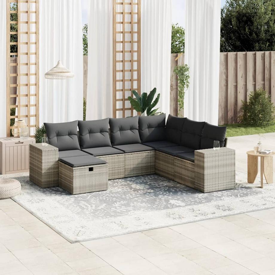 VidaXL Garten sofagarnitur poly-rattan  