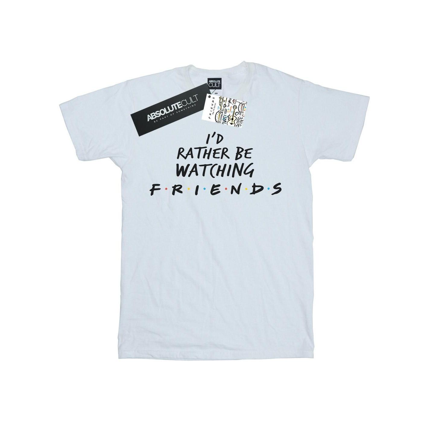 Image of Rather Be Watching Tshirt Herren Weiss 4XL