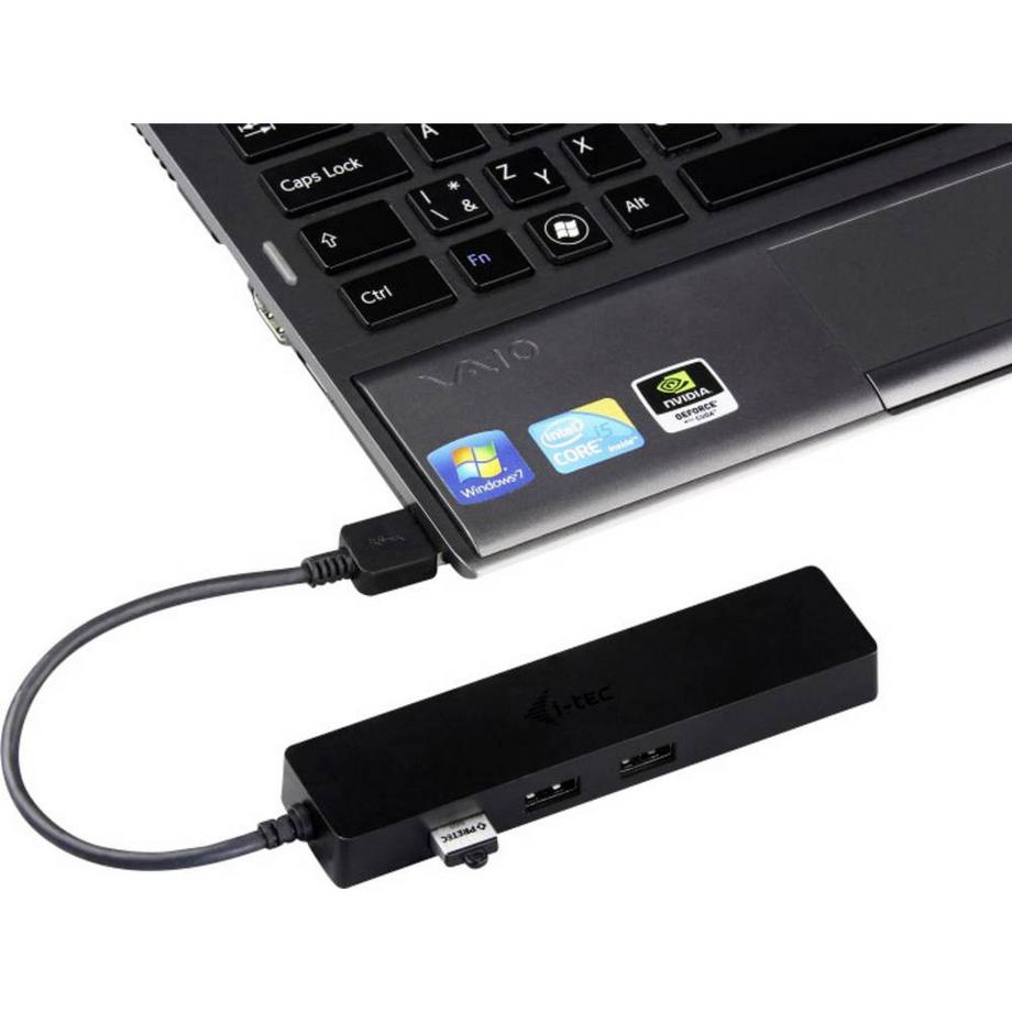 i-tec  USB 3 Slim HUB 3 Port + Gigabit Ethernet Adapter 