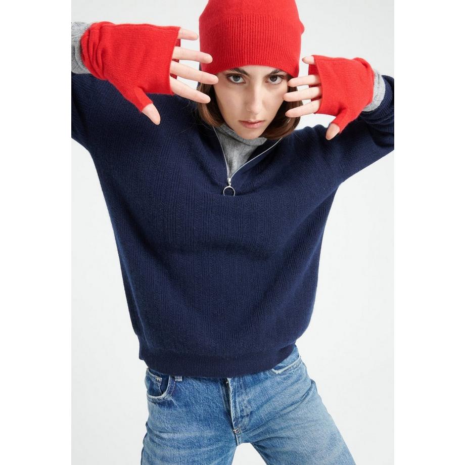 Studio Cashmere8 Kaschmir Fingerlose Fäustlinge  