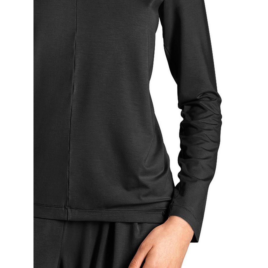 HANRO Yoga Chemise à Manches Longues  