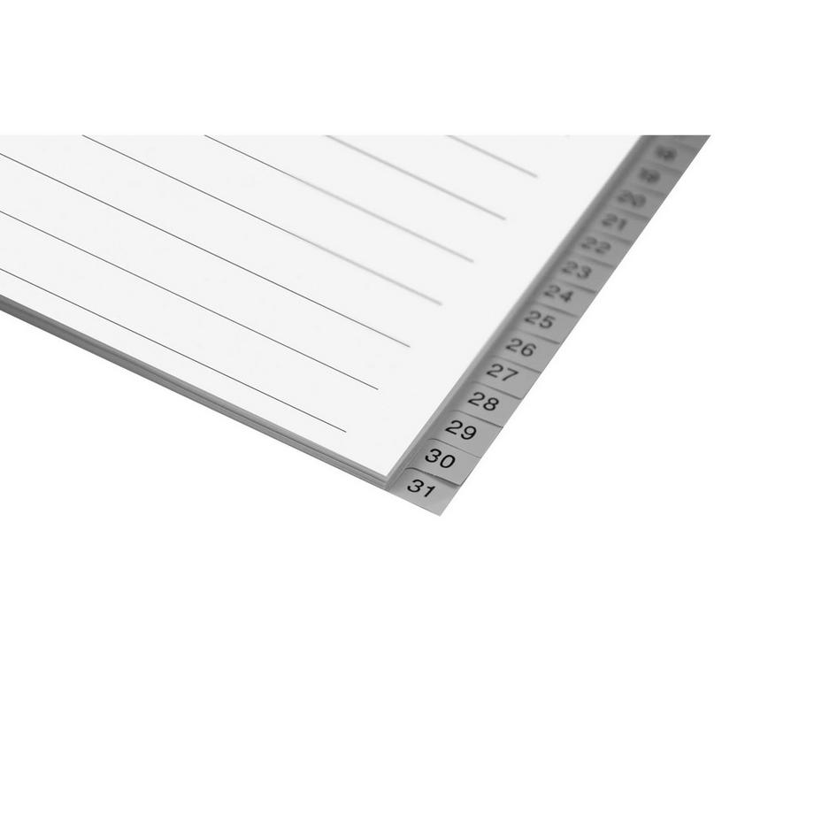 Biella BIELLA Register PP grau A4 471431.00 1-31  