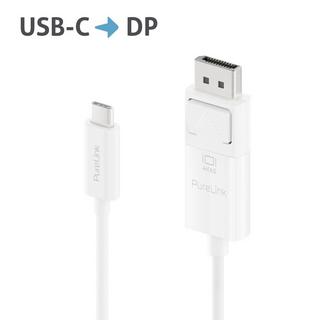 PureLink  PureLink IS2220-010 cavo e adattatore video 1 m USB tipo-C DisplayPort Bianco 