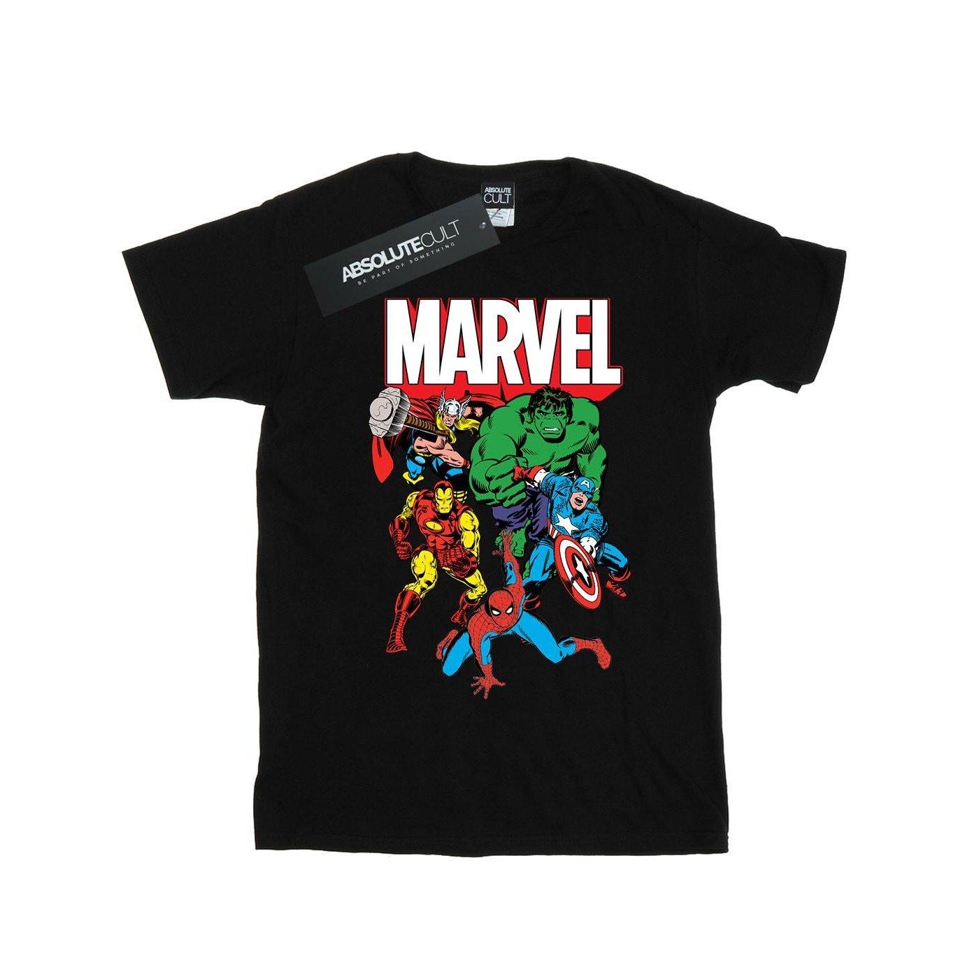 MARVEL  Hero Group TShirt 