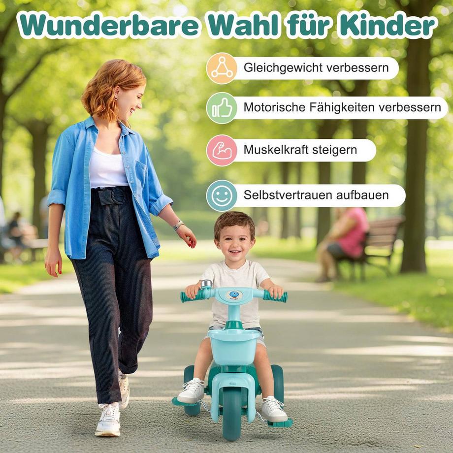Northix  Triciclo per bambini con campanello 