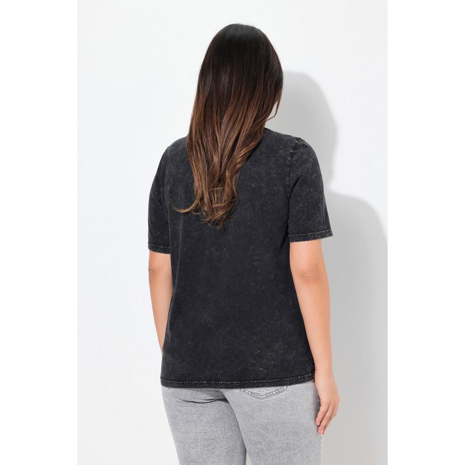 Ulla Popken Easy Classix Col Rond Manches Courtes T-Shirt  