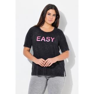 Ulla Popken Easy Classix Girocollo Mezza Manica T-Shirt  