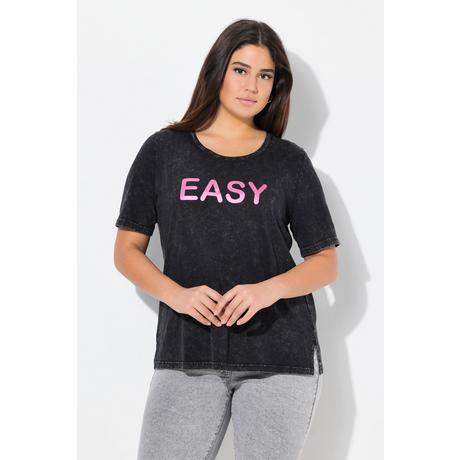 Ulla Popken Easy Classix Girocollo Mezza Manica T-Shirt  