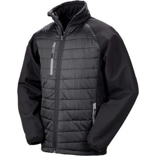 Result  giacca softshell rebourrée black copass 