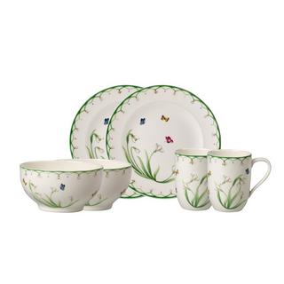 Villeroy&Boch Frühstücks-Set, 12tlg, für 4 Pers Colourful Spring  