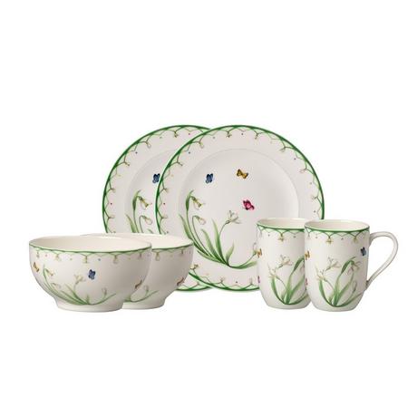 Villeroy&Boch Frühstücks-Set, 12tlg, für 4 Pers Colourful Spring  